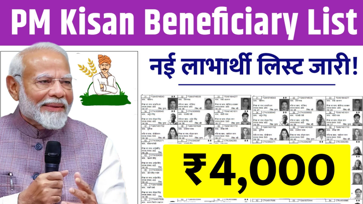 PM Kisan Beneficiary List